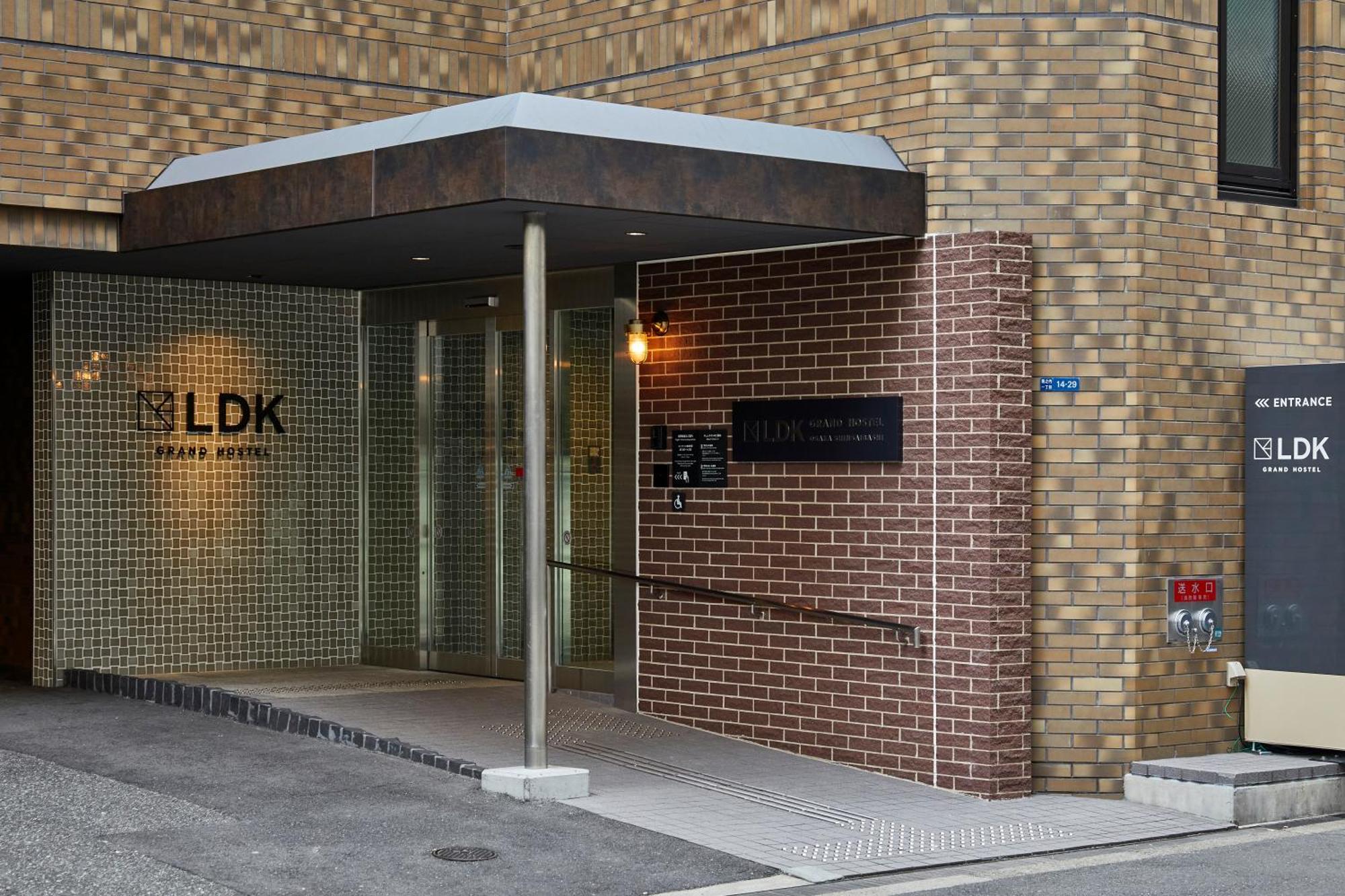 Grand Hostel Ldk Osaka Shinsaibashi - Former The Stay Osaka Shinsaibashi Kültér fotó